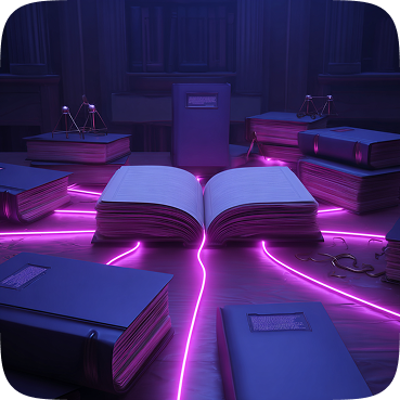 Illuminated law books